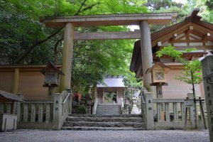 Tado Shrine at more peaceful times.