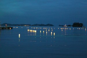 Matsushima Bay with Obon&nbsp;Lanterns.