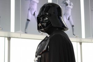 Darth Vader model at the entrance&nbsp;&copy; &amp; TM Lucasfilm Ltd.