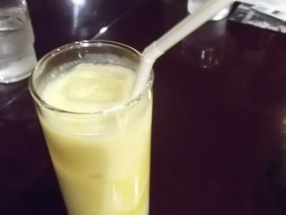 My tasty mango lassi