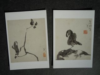 Chinese paintings 1 - A beautiful flower and a bird