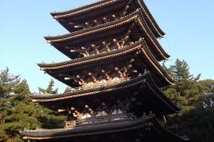 The five-storied pagoda