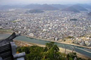 Gifu City from the top