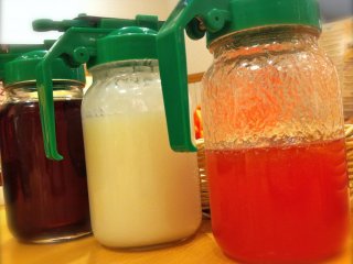 Be adventurous and try the guava, coconut or honey syrups