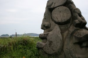 Koga stone statue