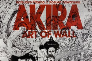 The Parco Museum exhibit is a tribute to the manga 'Akira'