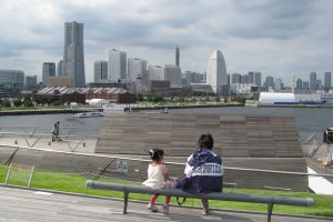 The view from Osanbashi Pier