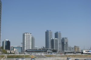 Yokohama is a spacious modern city
