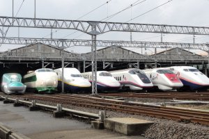 Speedy travel on the Japanese Shinkansen