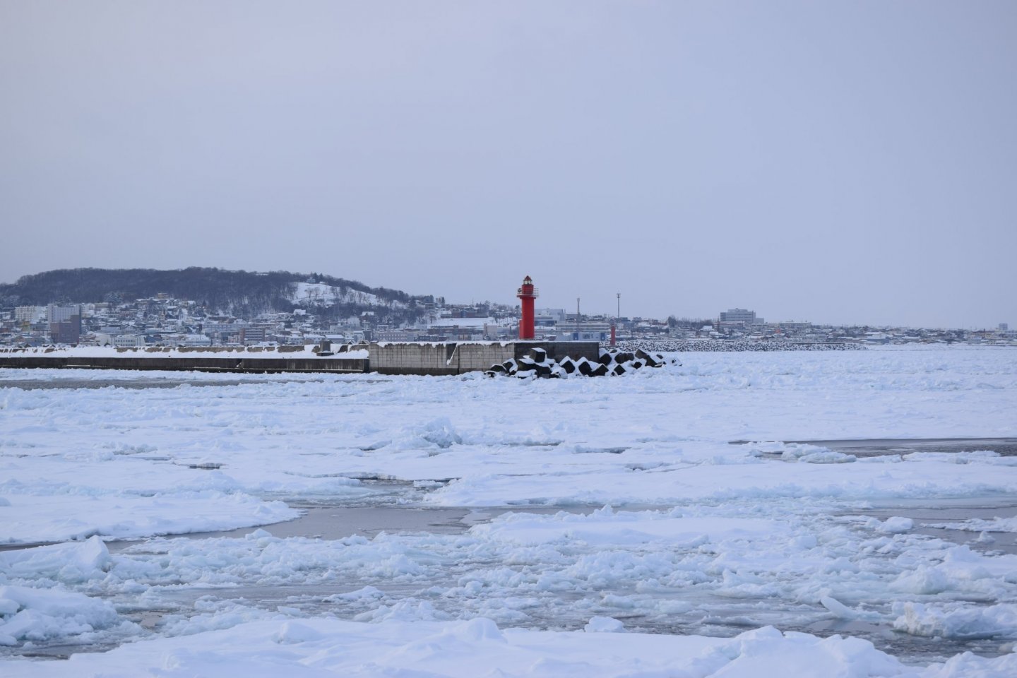 Icy Monbetsu in Winter