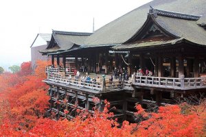Kiyomizu burns bright in autumn