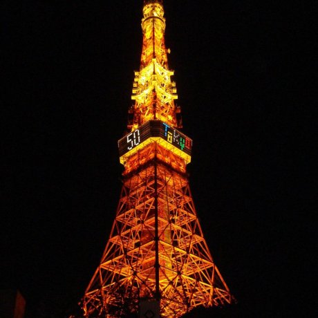 Visiting Tokyo Tower