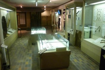 Inside the ninja museum...