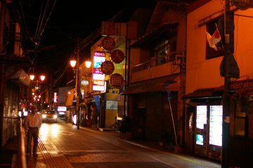 Beppu by night