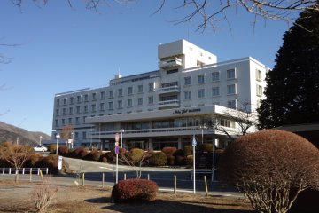 The Palace Hotel Hakone is remote from noise and clamor