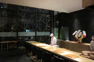 <p>Wide open kitchen. Counter seats provides view of master chef&#39;s virtuosity &nbsp;</p>