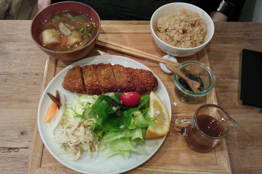 A vegetarian katsu that dreams are made of.