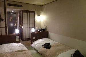 ภายในห้อง กว้างขวางและที่นอนนุ่ม Japanese-style room