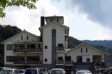 The onsen building