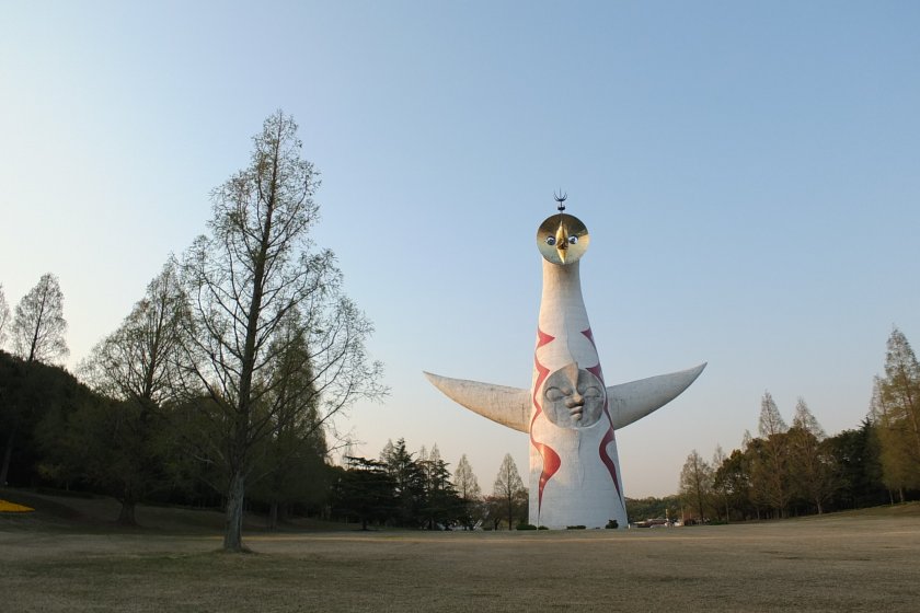 Tower of the Sun อนุสาวรีย์ใจกลางสวนสาธารณะ สิ่งที่ยังหลงเหลือยู่จากงาน Expo'70