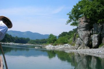 Traditional river boating along the Arakawa River in Nagatoro&nbsp;