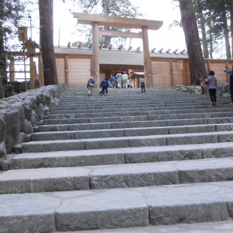 The Holy Shinto Shrine Ise Jingu