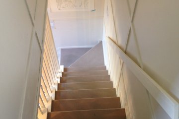 <p>Staircase down to the first floor</p>