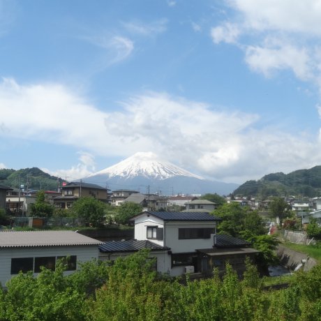 Mount Fuji from a Different Angle
