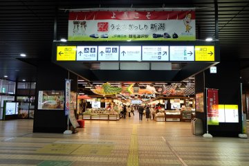 <p>Echigoyuzawa Station</p>
