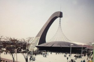 The futuristic Australian Pavilion at Osaka EXPO 1970