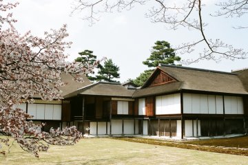 View of the Shoin, the main building of Katsura Imperial Villa
