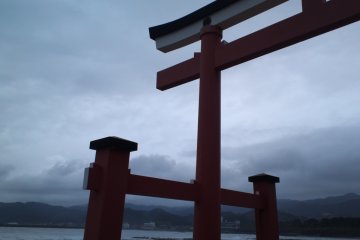Aoshima Shrine gate (Torii)