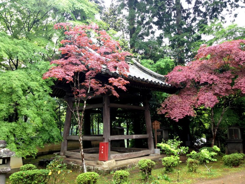 The temple bell pavilion at Jurinji