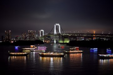 <p>A view from Odaiba Island</p>