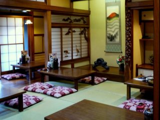 Very traditional tatami room