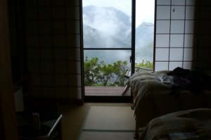 A room with a view - All rooms have that view at Kiri-no-Sato Lodge