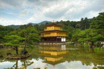 Kinkakuji Temple in Summer
