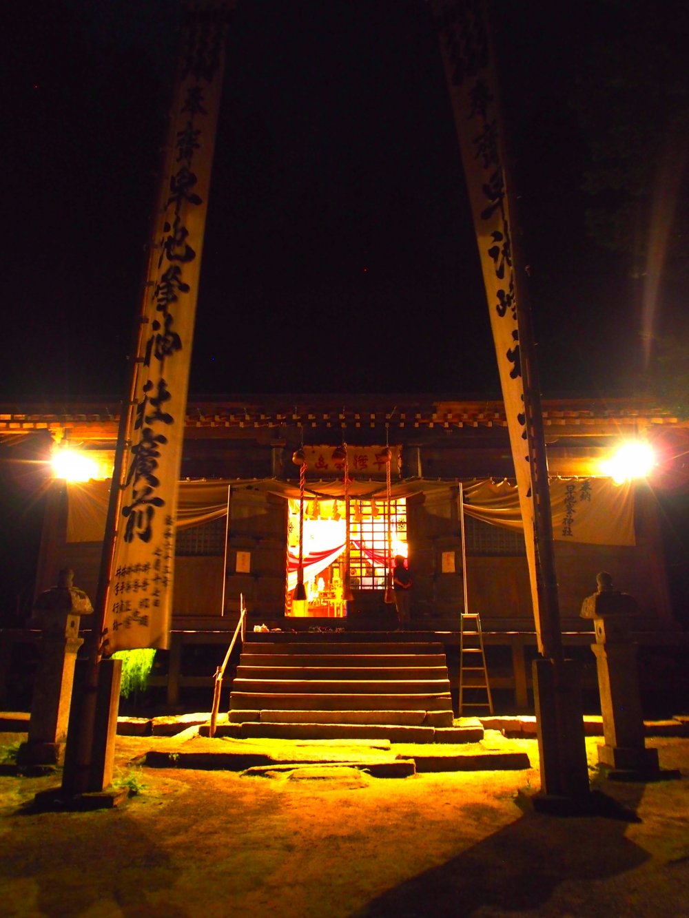 Kuil Hayachine ini terletak di kaki Gunung Hayachine