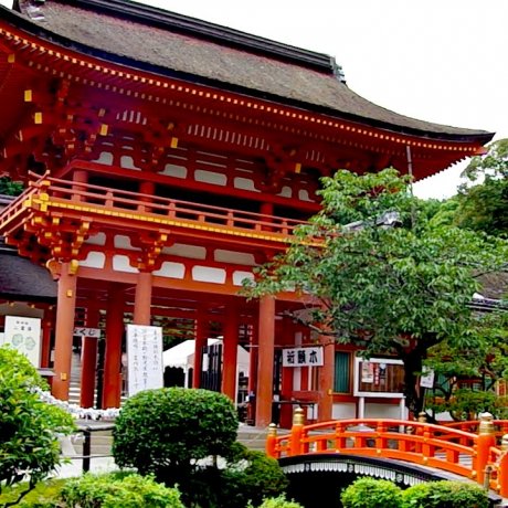 夏季的上賀茂神社