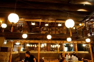 Gonpachi is aesthetically unique and very atmospheric