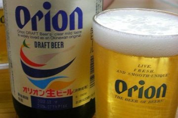 <p>Orion Beer</p>
