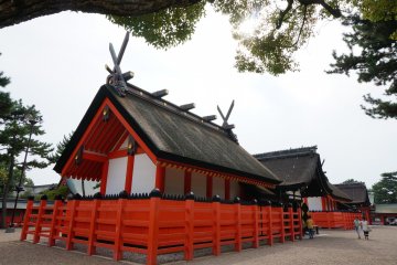 ศาลเจ้าญี่ปุ่นแท้ๆ Sumiyoshi Taisha