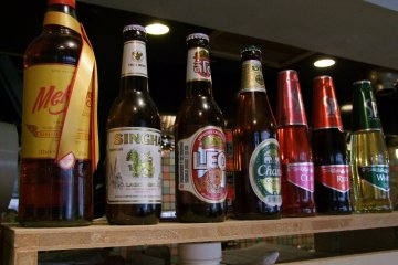<p>Selection of Thai alcohol</p>