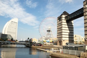 <p>There are eye catching designs in every direction in Minato Mirai 21</p>