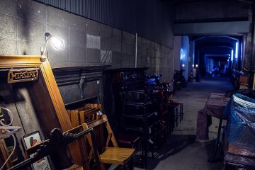 <p>In a tunnel beneath the train line seems the most unlikely place to find an antiques warehouse</p>