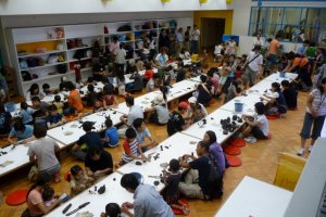 Community involvement in workshops at the museum