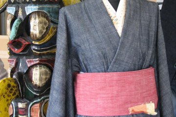Jeans kimono made by Betty Smith