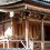 성터에 서 있는 후쿠이의 시바타 신사(柴田神社)