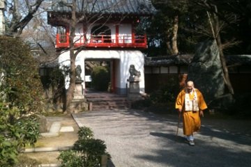 Toganji Temple main gates.