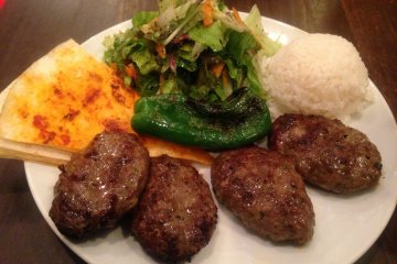 <p>Kofte, a kind of meat ball made of beef with Turkish spices</p>